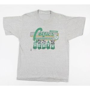 Vintage Boston Celtics Tshirt Nba Basketball Tee Shirt